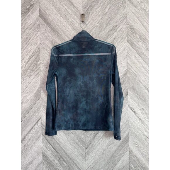 Anthropologie Sheer Second Skin Mock Neck Top Size Small - Picture 6 of 8